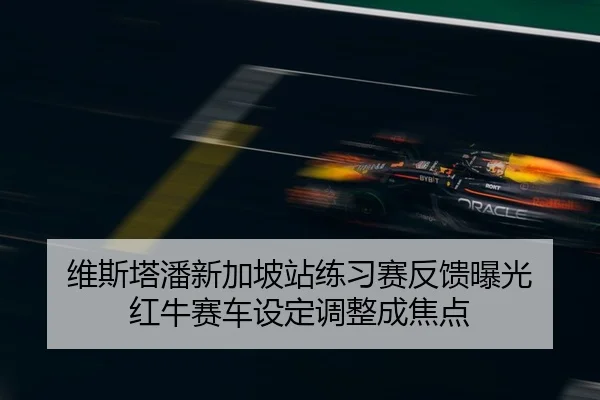 维斯塔潘新加坡站练习赛反馈曝光 红牛赛车设定调整成焦点